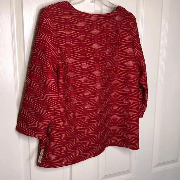 JM COLLECTION Holiday Blouse - Picture 3 of 6